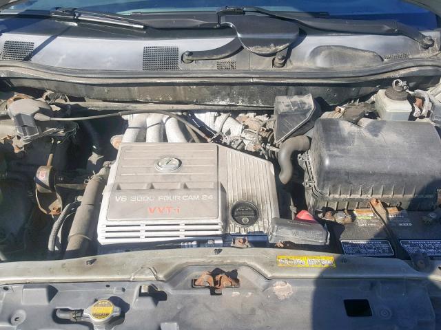 JT6HF10U2X0073348 - 1999 LEXUS RX 300 SILVER photo 7