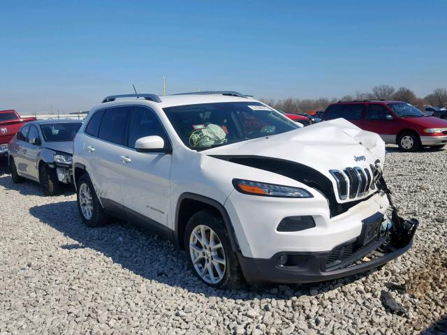 1C4PJLCBXFW656495 - 2015 JEEP CHEROKEE L WHITE photo 1