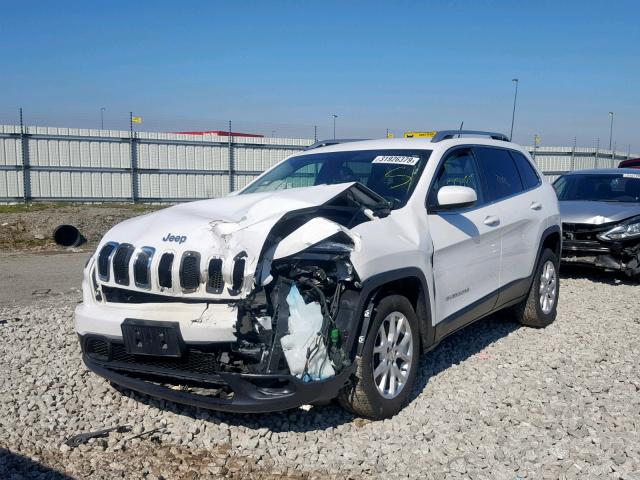 1C4PJLCBXFW656495 - 2015 JEEP CHEROKEE L WHITE photo 2