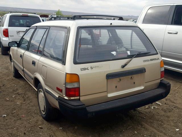 JT2AE94K7M3488446 - 1991 TOYOTA COROLLA DL GOLD photo 3