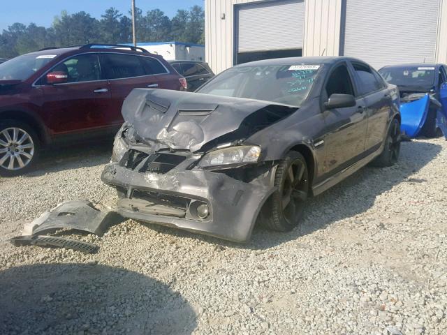 6G2ER57759L180266 - 2009 PONTIAC G8 GRAY photo 2