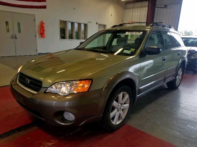 4S4BP61C577310044 - 2007 SUBARU LEGACY OUT GREEN photo 2