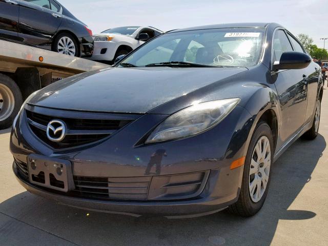 1YVHZ8BH8C5M26725 - 2012 MAZDA 6 I BLACK photo 2