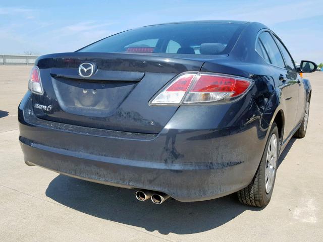 1YVHZ8BH8C5M26725 - 2012 MAZDA 6 I BLACK photo 4