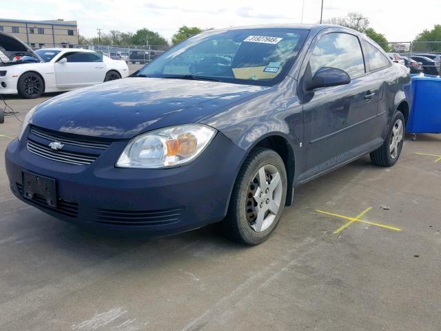 1G1AL18FX87191951 - 2008 CHEVROLET COBALT LT GRAY photo 2