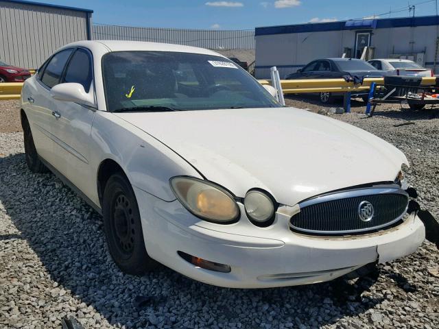 2G4WC532151302304 - 2005 BUICK LACROSSE C WHITE photo 1