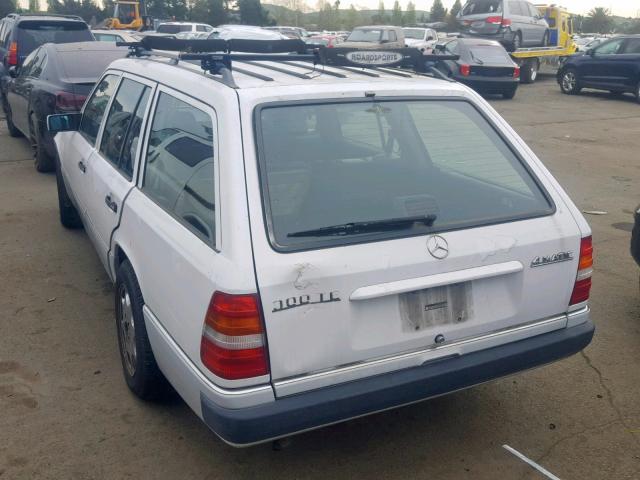 WDBED90D8MF165393 - 1991 MERCEDES-BENZ 300 TE 4MA WHITE photo 3