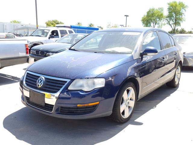 WVWJK73C27P052907 - 2007 VOLKSWAGEN PASSAT BLUE photo 2