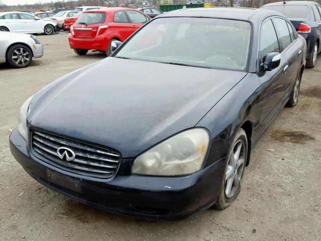 JNKBF01A63M101747 - 2003 INFINITI Q45 BLACK photo 2