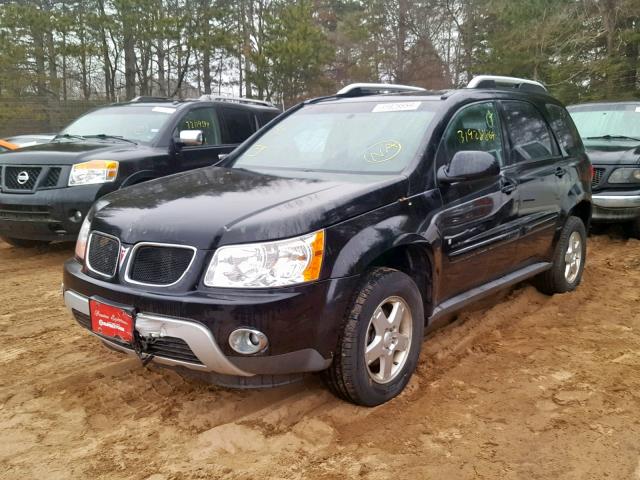 2CKDL73F976004575 - 2007 PONTIAC TORRENT BLACK photo 2