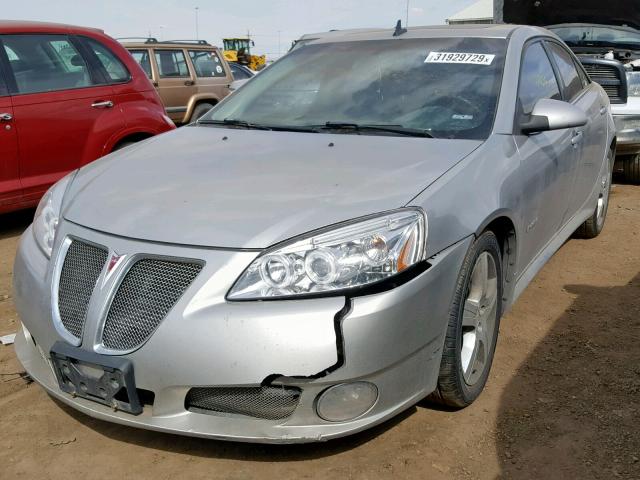 1G2ZM577784217145 - 2008 PONTIAC G6 GXP SILVER photo 2