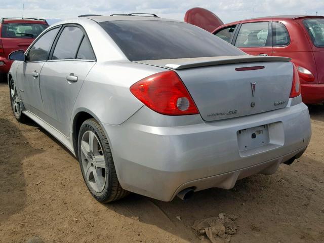 1G2ZM577784217145 - 2008 PONTIAC G6 GXP SILVER photo 3