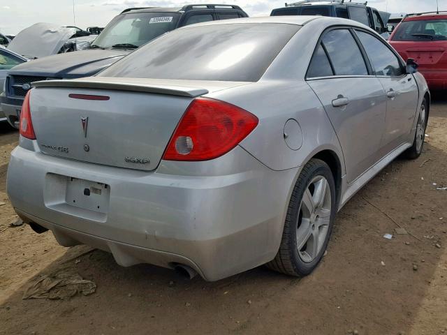 1G2ZM577784217145 - 2008 PONTIAC G6 GXP SILVER photo 4