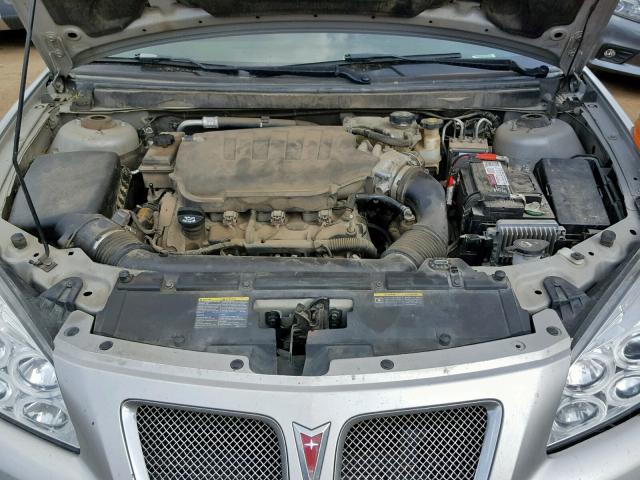 1G2ZM577784217145 - 2008 PONTIAC G6 GXP SILVER photo 7