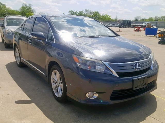 JTHBB1BA6A2026802 - 2010 LEXUS HS 250H GRAY photo 1