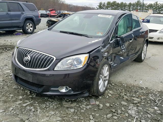 1G4PR5SK6C4216928 - 2012 BUICK VERANO CON BLACK photo 2