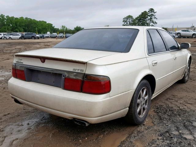 1G6KY5499WU917787 - 1998 CADILLAC SEVILLE ST WHITE photo 4