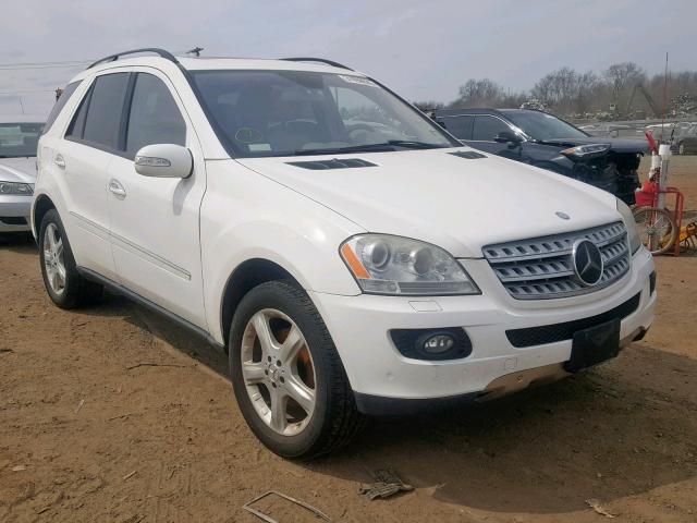 4JGBB75EX7A202778 - 2007 MERCEDES-BENZ ML 500 WHITE photo 1