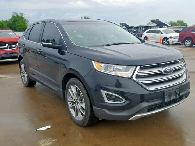 2FMPK3K89GBC58678 - 2016 FORD EDGE TITAN BLACK photo 1