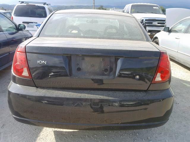1G8AN12F55Z135095 - 2005 SATURN ION LEVEL BLACK photo 9