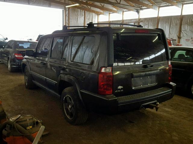 1J8HG48NX6C188984 - 2006 JEEP COMMANDER CHARCOAL photo 3