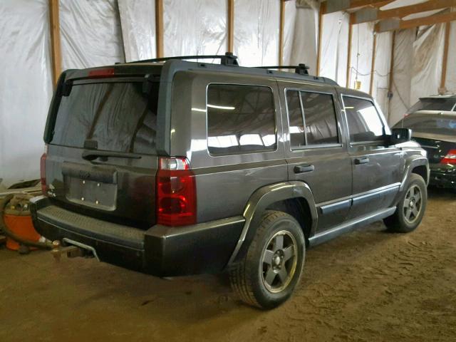 1J8HG48NX6C188984 - 2006 JEEP COMMANDER CHARCOAL photo 4