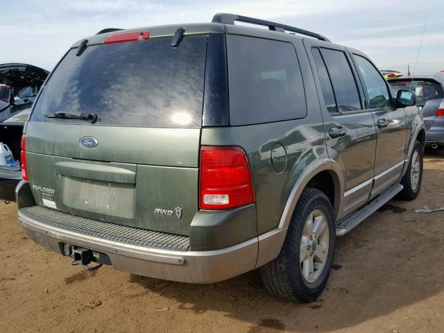 1FMZU84W34ZA05313 - 2004 FORD EXPLORER E GREEN photo 4