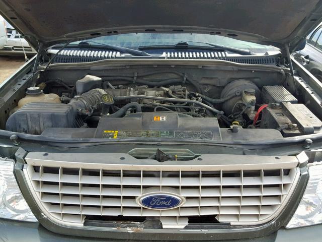 1FMZU84W34ZA05313 - 2004 FORD EXPLORER E GREEN photo 7