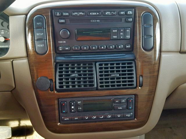 1FMZU84W34ZA05313 - 2004 FORD EXPLORER E GREEN photo 9