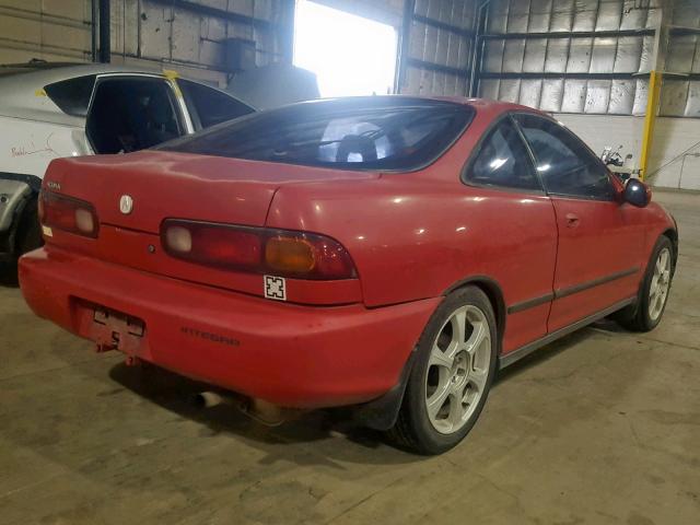 JH4DC4341TS011904 - 1996 ACURA INTEGRA RS RED photo 4