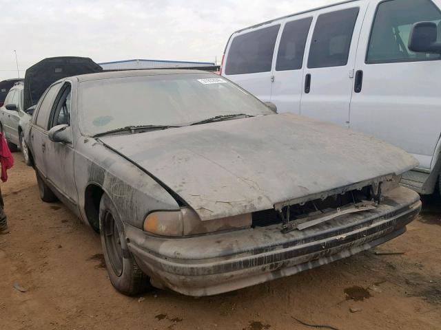 1G1BL52P9SR133340 - 1995 CHEVROLET IMPALA BLACK photo 1