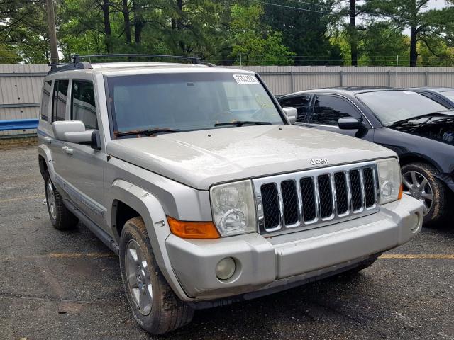 1J8HH68237C648874 - 2007 JEEP COMMANDER CREAM photo 1