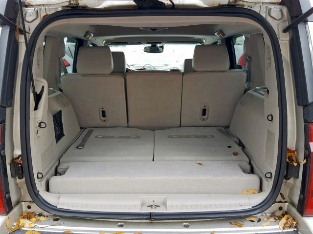 1J8HH68237C648874 - 2007 JEEP COMMANDER CREAM photo 10