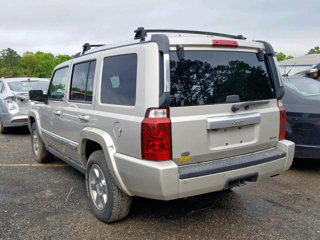 1J8HH68237C648874 - 2007 JEEP COMMANDER CREAM photo 3