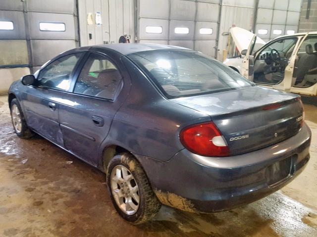 1B3ES26C62D572023 - 2002 DODGE NEON TEAL photo 3