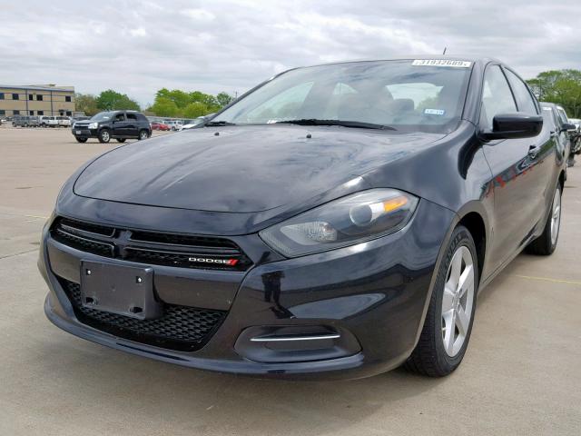 1C3CDFBA8GD591440 - 2016 DODGE DART SXT BLACK photo 2