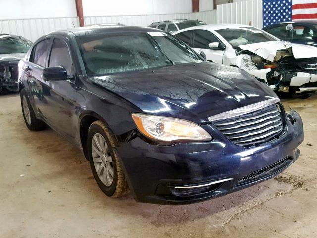 1C3CCBBB8CN107484 - 2012 CHRYSLER 200 TOURIN BLUE photo 1