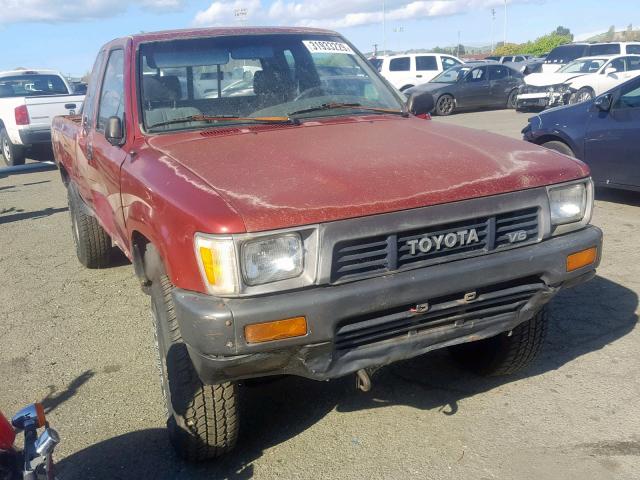 JT4VN13D1L5022401 - 1990 TOYOTA PICKUP 1/2 RED photo 1