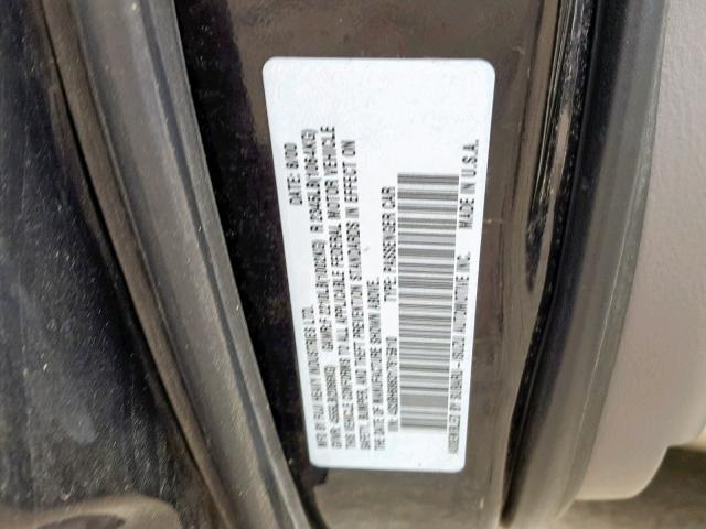 4S3BH686317615910 - 2001 SUBARU LEGACY OUT BLUE photo 10