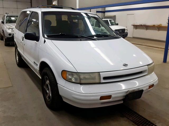 4N2DN11W7SD809855 - 1995 NISSAN QUEST XE WHITE photo 1