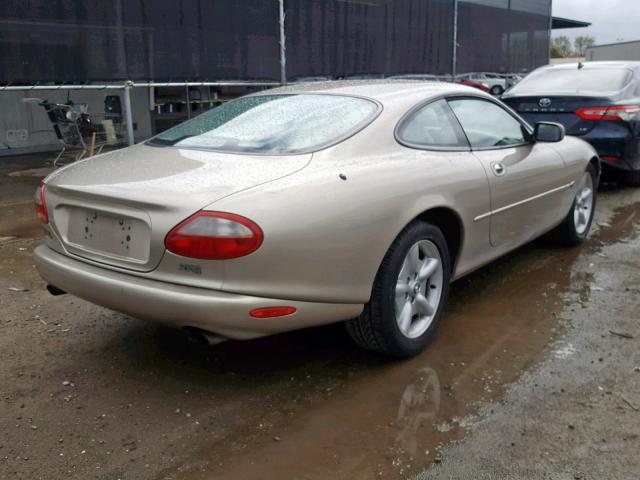 SAJGX5741VC001360 - 1997 JAGUAR XK8 BEIGE photo 4