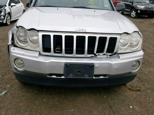 1J4GR48K85C669926 - 2005 JEEP GRAND CHER SILVER photo 9