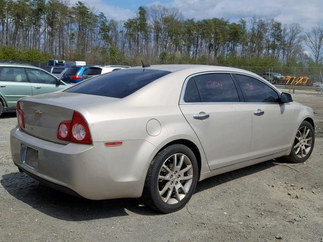 1G1ZE5E13BF246573 - 2011 CHEVROLET MALIBU LTZ GOLD photo 4