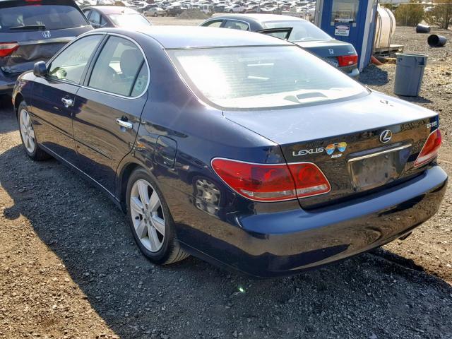 JTHBA30G065165481 - 2006 LEXUS ES 330 BLUE photo 3