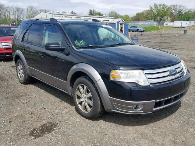 1FMDK02W48GA27956 - 2008 FORD TAURUS X S BLACK photo 1