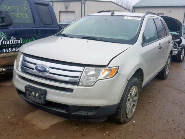 2FMDK46C57BA30054 - 2007 FORD EDGE SE WHITE photo 2