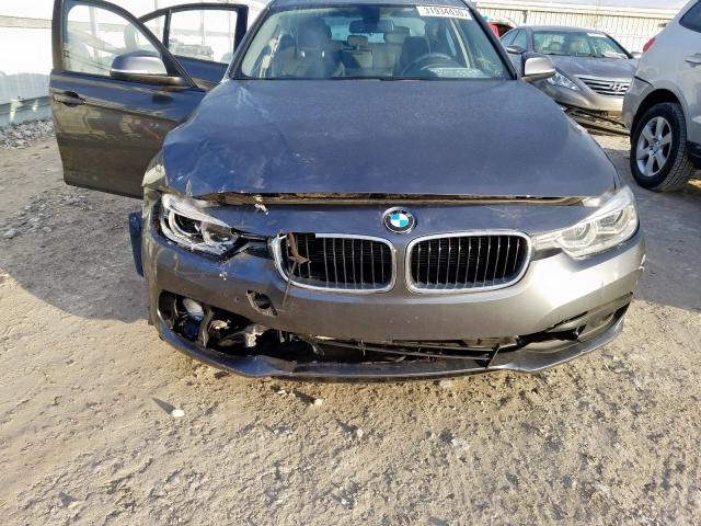 WBA8E5G51JNU46789 - 2018 BMW 320 XI  photo 9