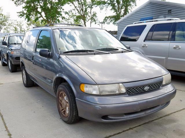 4N2DN1111VD845078 - 1997 NISSAN QUEST XE GREEN photo 1