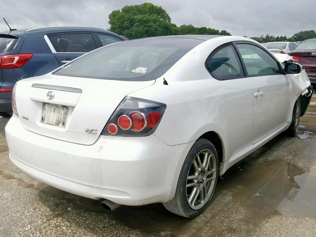 JTKDE167980271348 - 2008 TOYOTA SCION WHITE photo 4