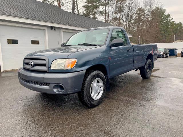 5TBJU32185S445180 - 2005 TOYOTA TUNDRA BLUE photo 1